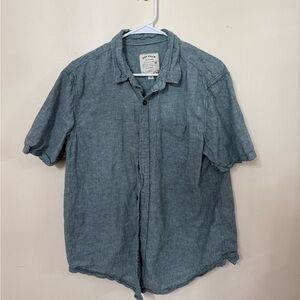Fat Face Casual Gray Button Down Shirt